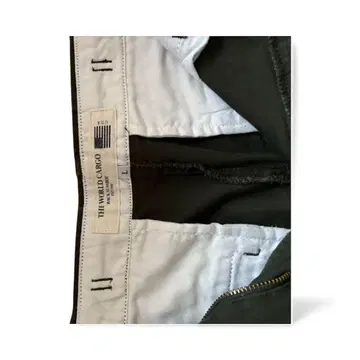 BACK NUMBER 카고 팬츠 L 다크 그린