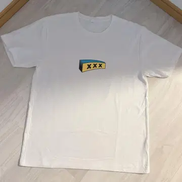 [새상품급] GOD SELECTION XXX 티셔츠 화이트 XL
