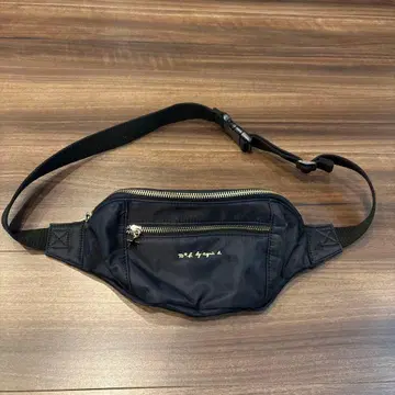 TO* by agnis b. 블랙 웨스트 파우치