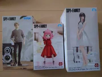 SPY x FAMILY 프리미엄 피규어 3체 세트