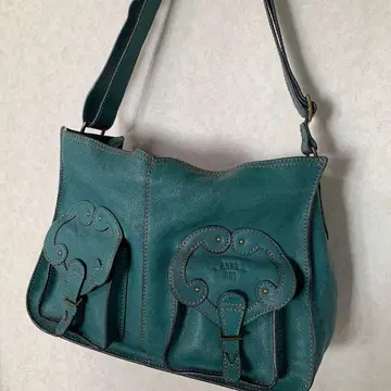 ANNASUI 안나수이 터콰이즈 가죽 숄더백