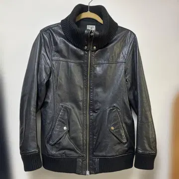 가죽 자켓 사이즈 L 블랙