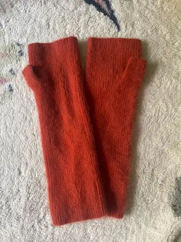 가격 인하 가능 TOMORROWLAND 폭스 캐시미어 리브 니트 그로브