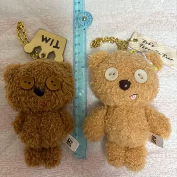 유니버셜 스튜디오 팀 봉제 인형 키링 2개 세트