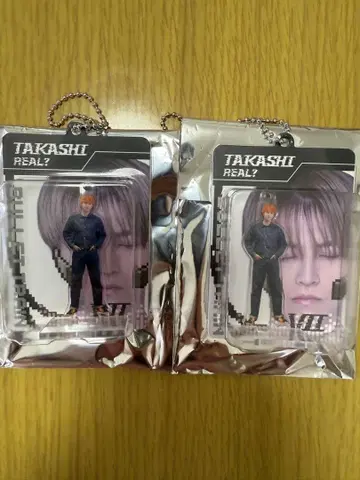 TAKASHI 피규어 포함 키링 2개 세트