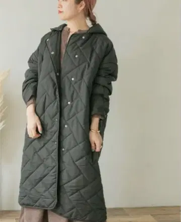 [ 새상품 ] 아이템즈 어반 리서치 충전솜 퀼팅 푸드코트 블랙