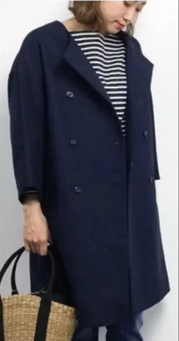 ANGLOBAL SHOP 코트 아우터 네이비