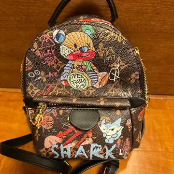 아트풍 그래픽 백팩