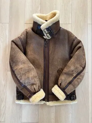 AVIREX 플라이트 자켓 사이즈 38 브라운