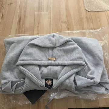 DOP 그레이 후드티 L 사이즈