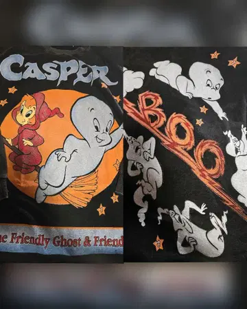 캐스퍼 양면 프린트 롱티