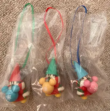 디즈니 크리스마스 릴린린 캡슐 토이 3종류