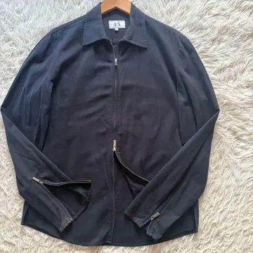 아르마니 익스체인지 더블 지퍼 집업 자켓 M 사이즈