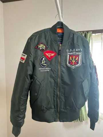 MA-1 자켓 올리브 그린 M 사이즈