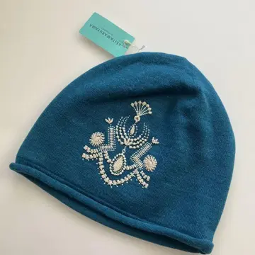 케이타 마루야마 니트 모자 자수