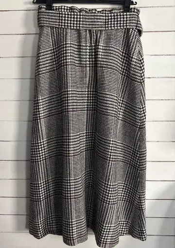 롱 스커트, 겨울 상품 스커트, 두꺼운 원단