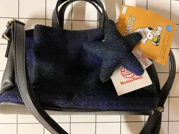 해리스 트위드 콜라보 스누피 백