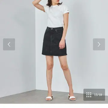 Lee/ STANDARD WARDROBE 데님 미니스커트