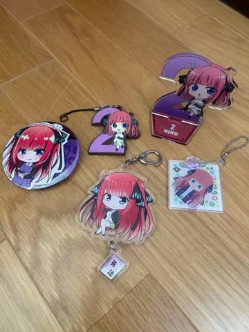 니노 아크릴 키링 5개 세트