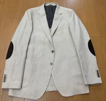 라르디니 헤링본 자켓 베이지 56 빅 사이즈