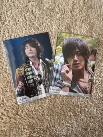 아카니시 진 공식 사진 2봉 8매 세트