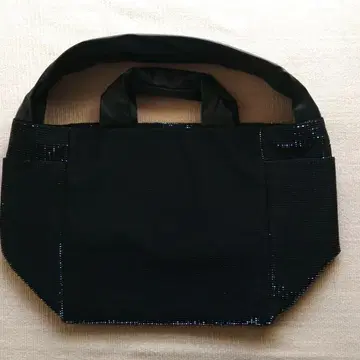 아크릴릭 백 M bag 2WAY 블랙 트리코