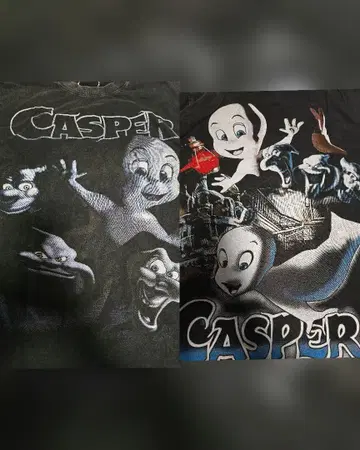 캐스퍼 양면 프린트 롱티