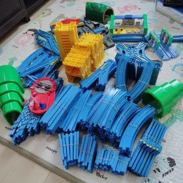 프라레일 레일 배경 부품 세트