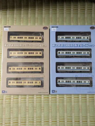 철도 컬렉션 도부 철도 3000계 4량 한정품 신색 세트