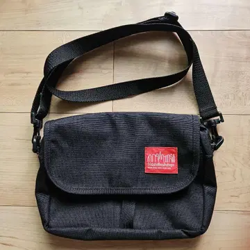 Manhattan Portage 블랙 숄더백 사코슈 새상품급