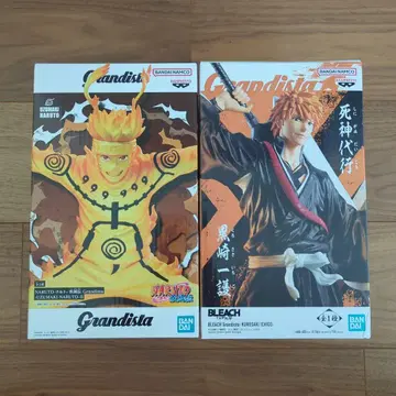 Grandista 쿠로사키 이치고 우즈마키 나루토 피규어 2체 세트