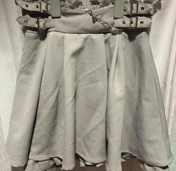 ROJITA 로지타 레이스 벨트 스커트 핑크