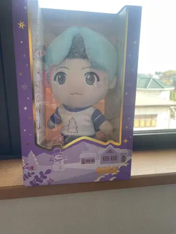 SUGA 봉제 인형 Purple Holidays 약 30cm