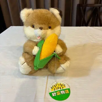 콘 여우 채소 이야기 봉제 인형 OIKE