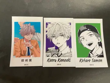 3장 팬텀 버스터즈 미니 포토 카드 칸자키 카오루 타몬