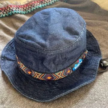 KAVU 데님 아웃도어 햇 모자 아웃도어 등산