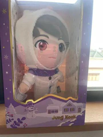 정국 눈사람 봉제 인형