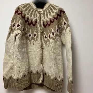 M GREGOR 노르딕 무늬 가디건 76