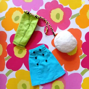 태미 인형 의상 IDEAL 쇼와 레트로 옷 갈아입히기 인형 의류와 잡화