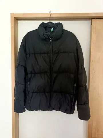 ZARA 다운 자켓 블랙 클리닝 완료