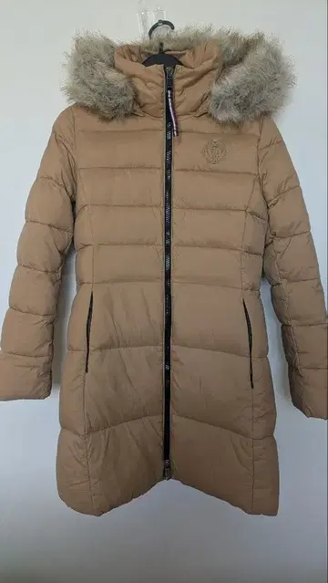 타미힐피거 퍼 다운 자켓 코트