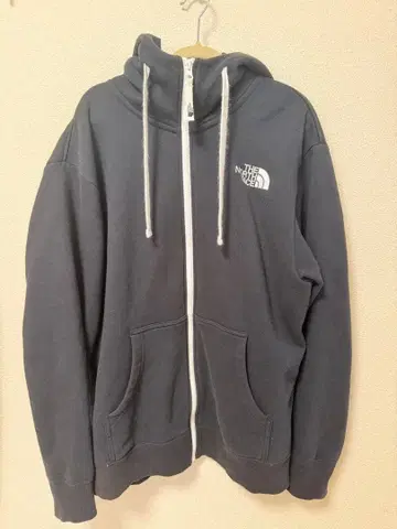 THE NORTH FACE 블랙 풀 집업 후드티 M