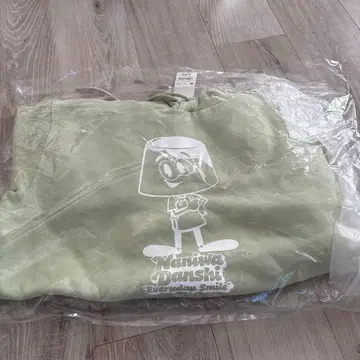 미사용 새상품 나니와단시 오하시 카즈야 GU 콜라보 후드티 M