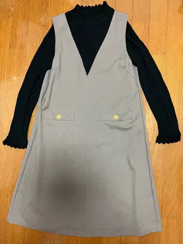 블루레이벨 오버롤 스커트