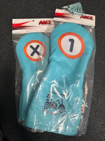 AM&E excors 오리지널 골프헤드커버 DR&FW