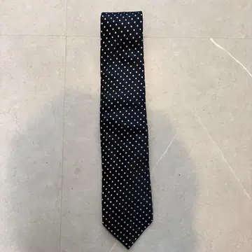 TOMORROWLAND 네이비 도트 무늬 넥타이