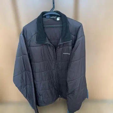 나일론 퀼팅 자켓 블랙