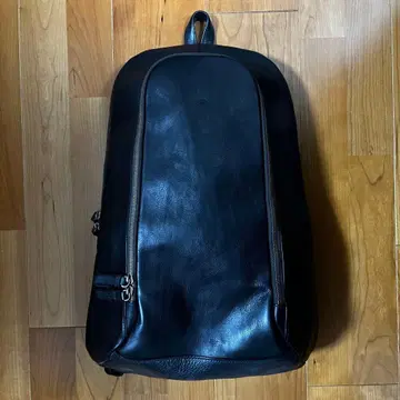 dan genten 가죽제품 백팩 블랙