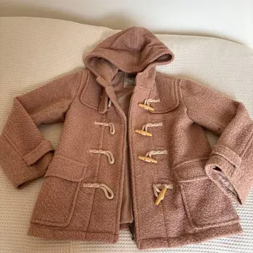 더플 코트 M 사이즈 핑크