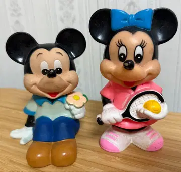미키 & 미니 저금통 피규어 세트